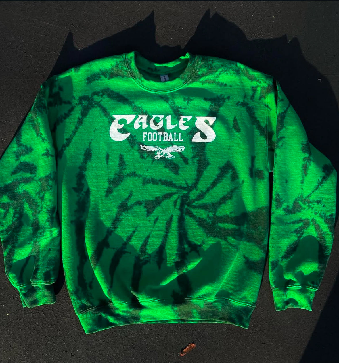 Birds Tie Dye Sweatshirt